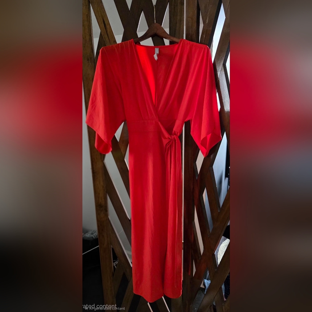 Athleta Kiomono Style Wrap Dress M